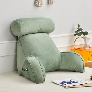 Coussin de Lecture Vert d'Excellence