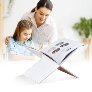 Support Livre Élégant Ouvert