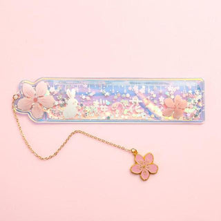 Marque-Page Fleur Kawaii d'Artisanat Élégant