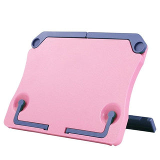 Support Élégant Pour Livres En Plastique Rose