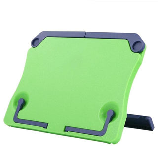 Support De Livre En Plastique Vert Élégant