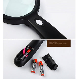 Loupe De Lecture Éclairée X10 Premium