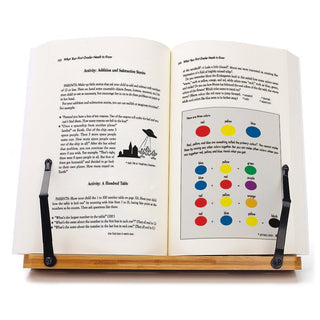 Support Design Pour Livre En Bois Geométrique