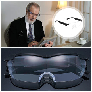 Lunettes De Lecture avec Éclairage LED Premium