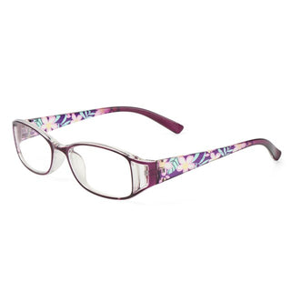 Lunettes Grossissantes À Motif Floral Élégant