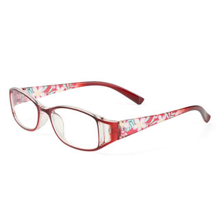 Lunettes Grossissantes À Motif Floral Élégant