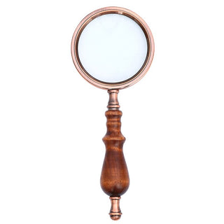 Loupe De Lecture Vintage En Bois Élégance