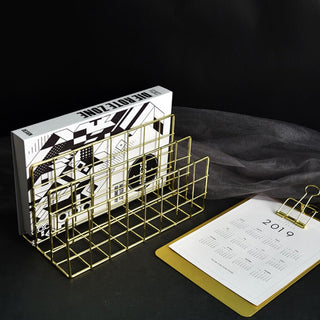 Organisateur De Livres Grille Élégante